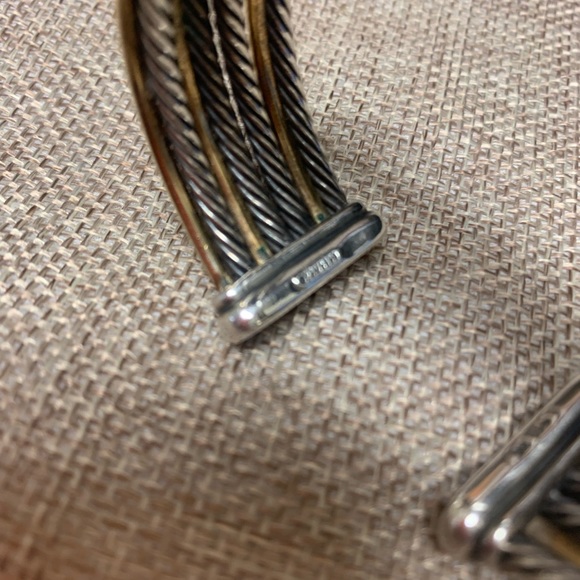 David Yurman 4 Row Crossover Bracelet - Picture 4 of 8